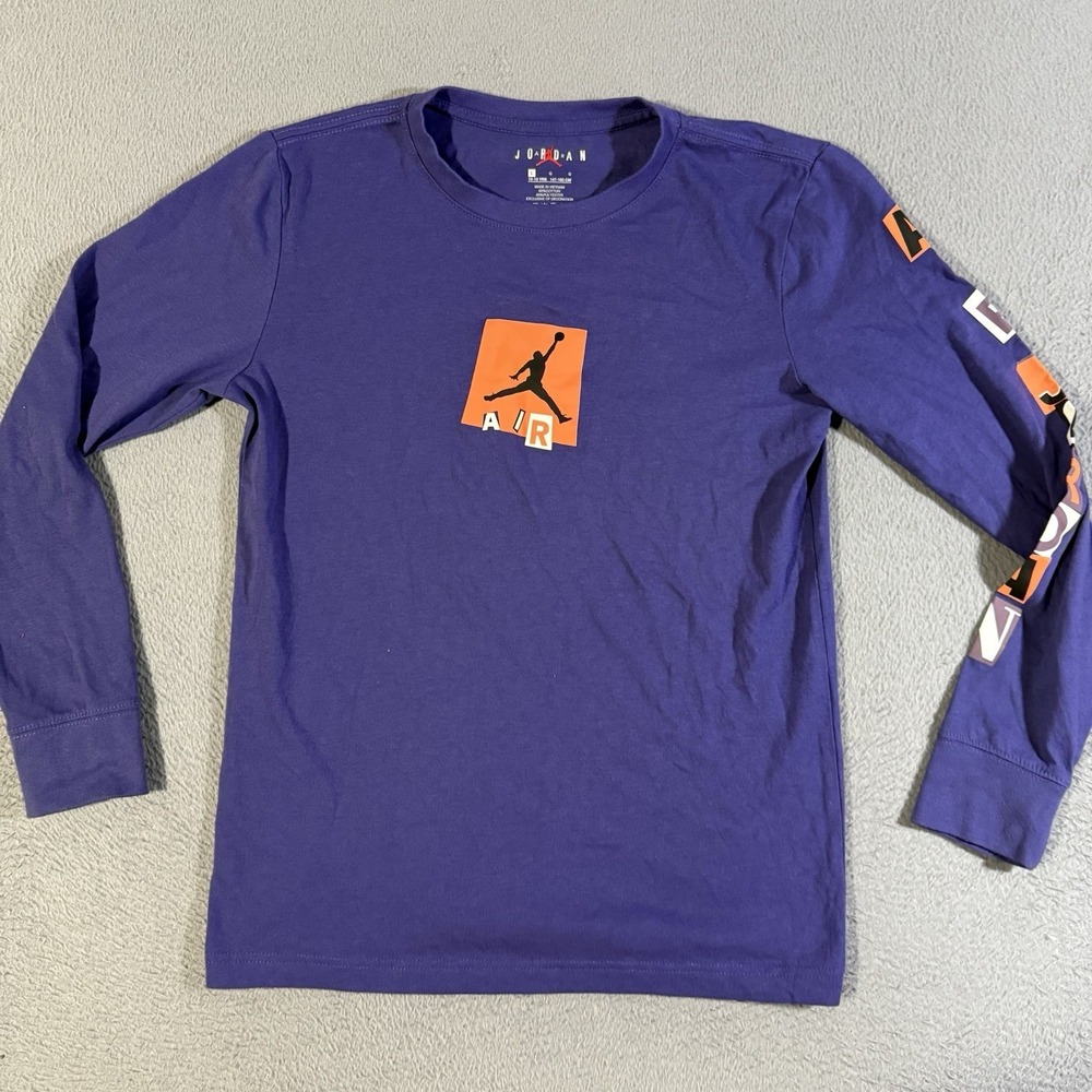 Air Jordan Jumpman Long Sleeve T Shirt Youth Large 12-13 Michael Jordan